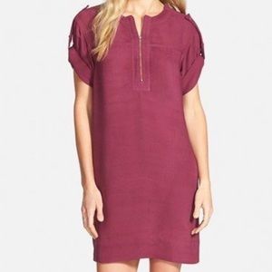 BCBGMAXAZRIA Burgandy Dress
